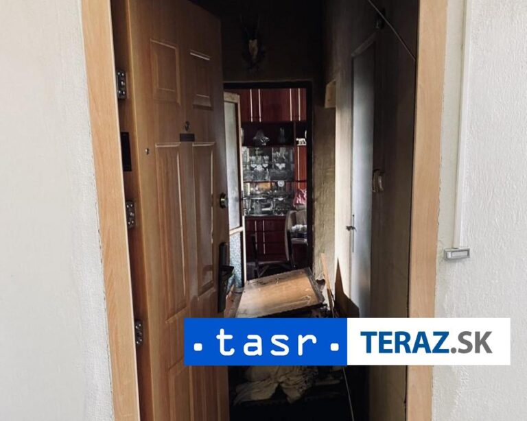 POŽIAR BYTU: Hasiči zasahovali v Košiciach