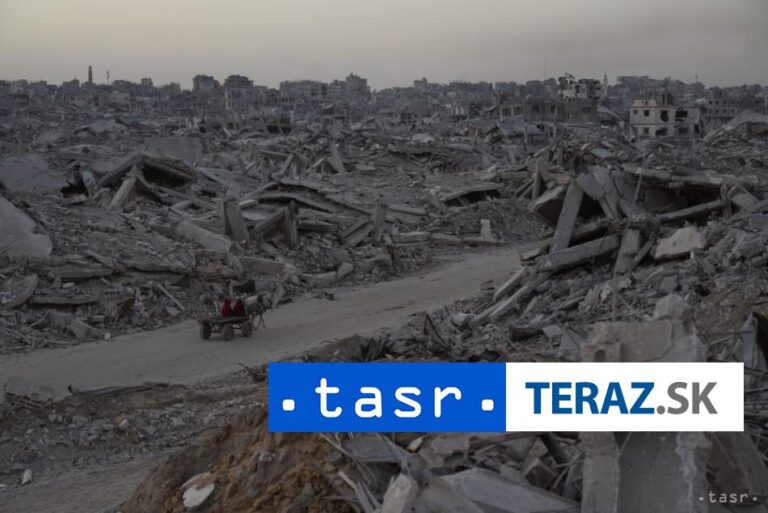 Pásmo Gazy je po vojne zasypané 61 miliónmi ton trosiek