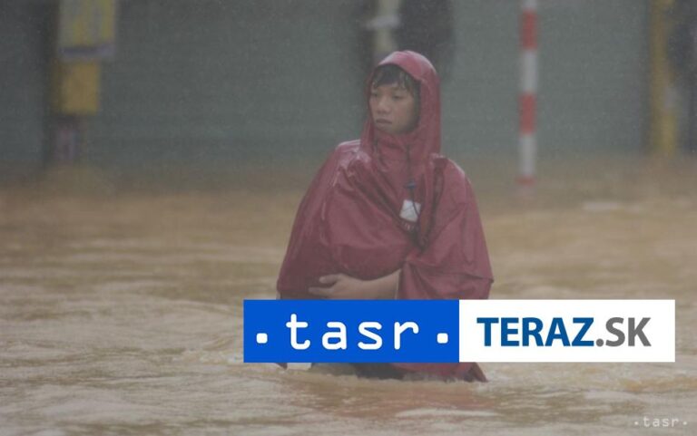 Po ničivých dažďoch vo Vietname hlásia najmenej deväť obetí