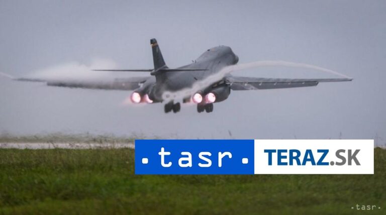 Ponad Karibik preleteli dva americké bombardéry v rámci cvičnej misie