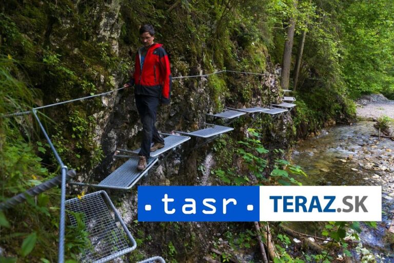 Rokliny Slovenského raja sú opäť otvorené, platí vysoký stav vody