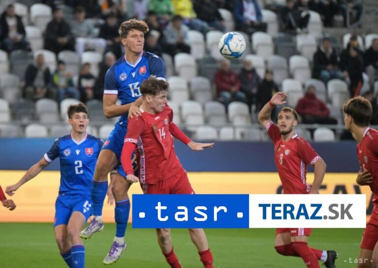 Slováci zdolali Moldavsko 2:0 a zvýšili svoje šance na postup