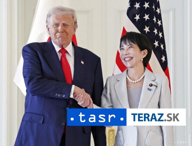 Takaičiová sa stretla s Trumpom, podpísali dohodu o vzácnych zeminách