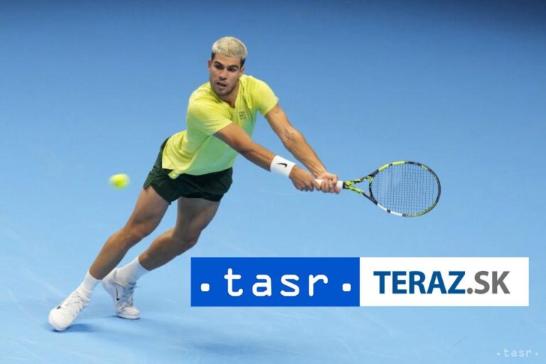 Alcaraz je druhým semifinalistom turnaja majstrov v Turíne