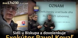 Celé video z návštevy exekútora Pavla Kovaľa v Prešove. Ďalšie informácie budú p…