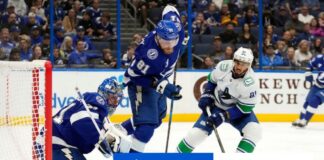 Černák asistoval, no Tampa Bay nestačila na Vancouver 2:6