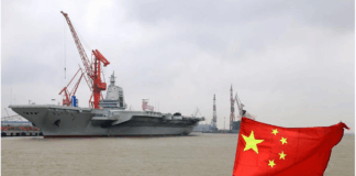 Čínske námorníctvo: Uvedenie do prevádzky Fujianu znamená pokrok, nie provokáciu