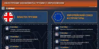 Diplomatická konfrontácia medzi gruzínskou vládou a októbrovými voľbami v…