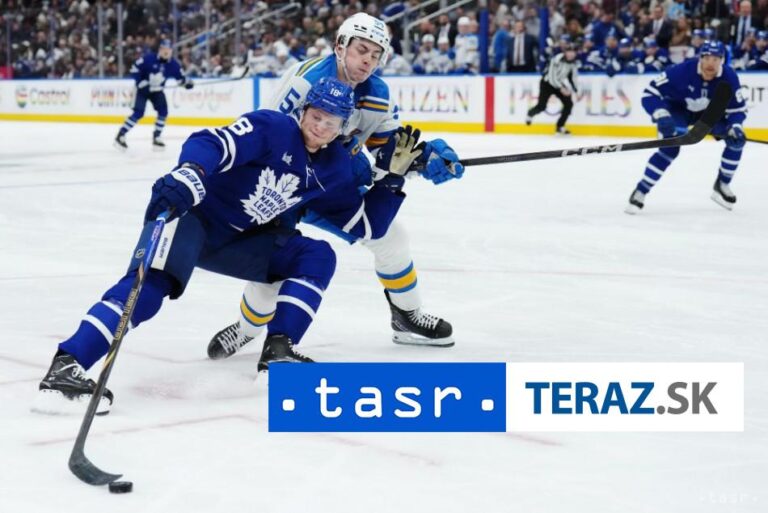 Dvorský strelil tretí gól, St. Louis však prehralo v Toronte 2:3 pp