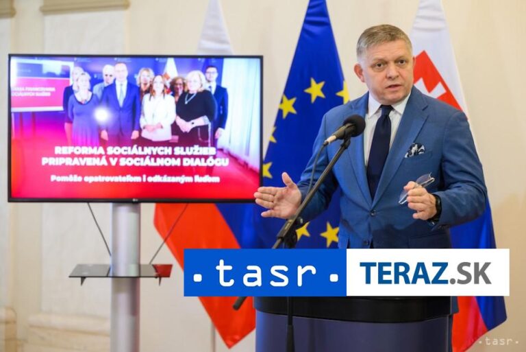 Fico:Reforma sociálnych služieb je super zákonom od Ministerstva práce