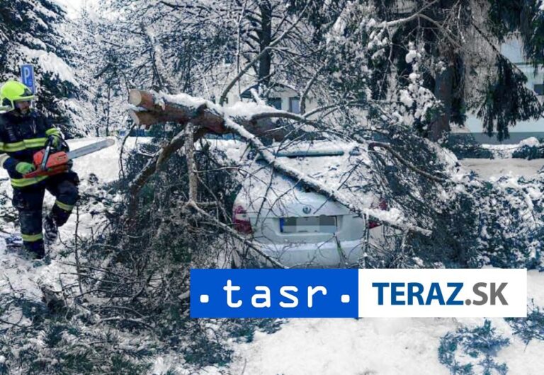 Hasiči v Košickom kraji odstraňovali popadané konáre