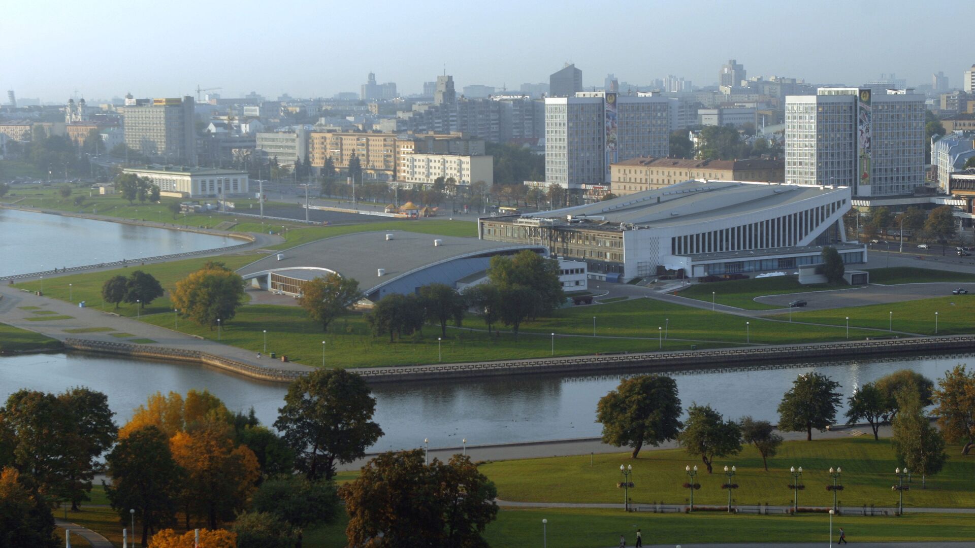 Pohľad na Minsk. (Súbor) Pohľad na Minsk. (Súbor) - Sputnik International, 1920, 26.11.2025