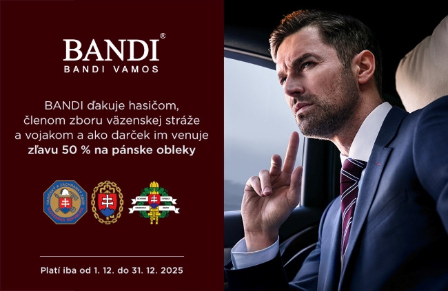 Majiteľ módnej značky BANDI ďakuje zložkám IZS a vojakom