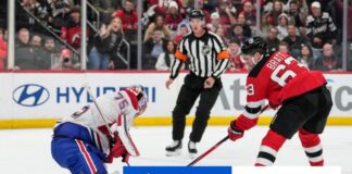 Montreal prehral v New Jersey 3:4 pp, Nemec asistoval