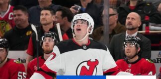 Nemec strelil prvý hetrik a rozhodol o triumfe New Jersey v Chicagu