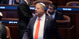 Palestínsky ľud neexistuje, tvrdí izraelský minister bezpečnosti