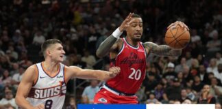 Phoenix si doma poradil s Clippers, úspešný debut Greena