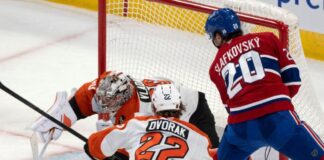 Slafkovský druhýkrát v sezóne asistoval, bodoval štvrtýkrát po sebe