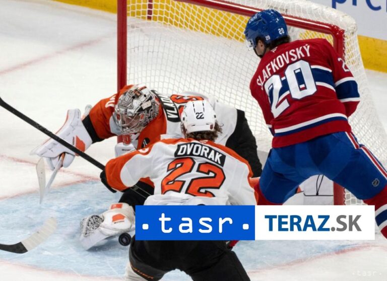 Slafkovský druhýkrát v sezóne asistoval, bodoval štvrtýkrát po sebe