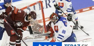 Slovenskí hokejisti zdolali na Nemeckom pohári Lotyšsko