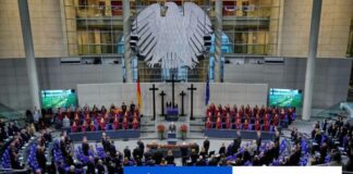 V nemeckom parlamente si pripomenuli obete vojny