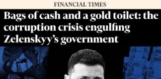„Vrece s peniazmi a zlatý záchod: Korupčná kríza, ktorá postihla Zelenského reži…