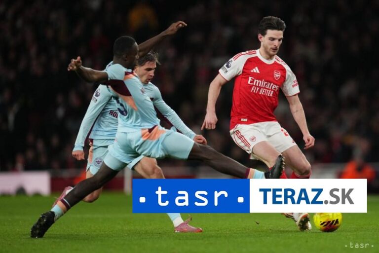 Arsenal zdolal Brentford 2:0, Burnley s Dúbravkom opäť prehralo