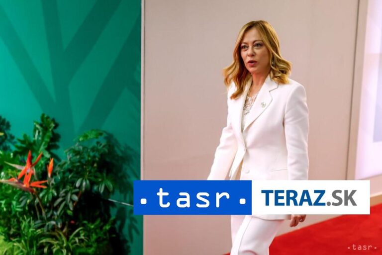 Meloniová po hovore so Zelenským: Taliansko dodá Ukrajine generátory